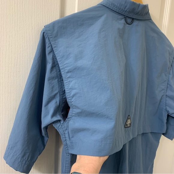 Clearwater Outfitters Blue Men's Fishing Outdoors Button Down Shirt Size Small - Picture 12 of 16